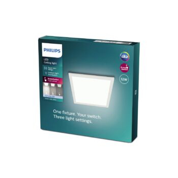 Dotykový LED panel Philips 32,8 x 32,8 cm biely 4 000 K