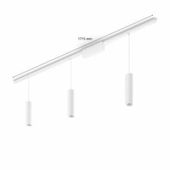 Dráha Philips Hue Perifo, 3 závesné svietidlá LED, biela