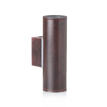 Dvoj-plameňové vonkajšie nástenné LED svetlo Riga