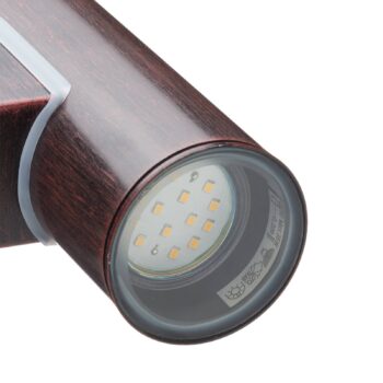 Dvoj-plameňové vonkajšie nástenné LED svetlo Riga