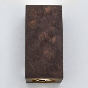 Dvojito vyžarujúce sadrové nástenné svetlo Ivona