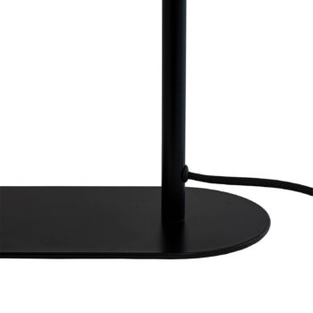 Dyberg Larsen Arch stolová lampa, čierna, kov, výška 36 cm
