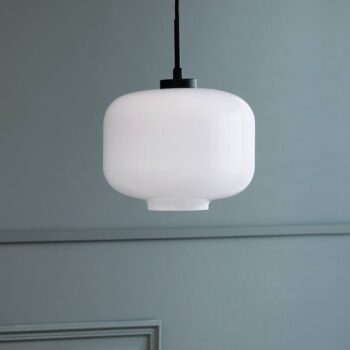 Dyberg Larsen Arp závesná lampa, zavesenie čierna