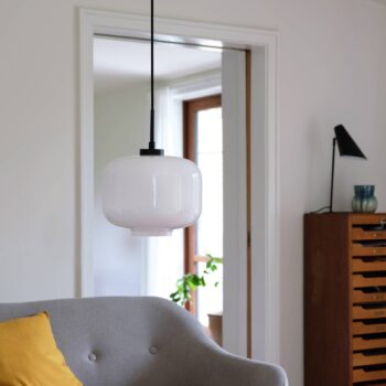 Dyberg Larsen Arp závesná lampa, zavesenie čierna