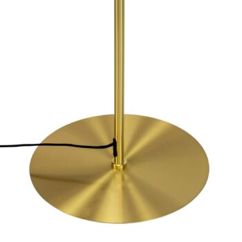 Dyberg Larsen Como stojaca lampa, 4 svetlá, mosadz