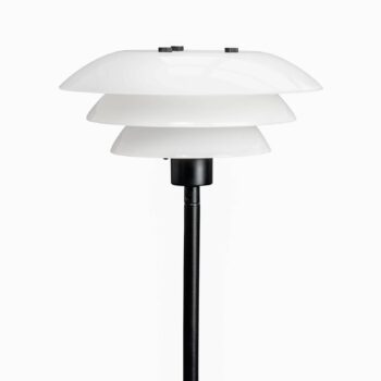 Dyberg Larsen DL20 stolná lampa sklo, čierna
