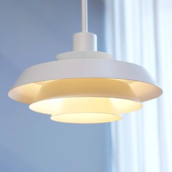 Dyberg Larsen DL30 závesné svietidlo Ø 30 cm biela