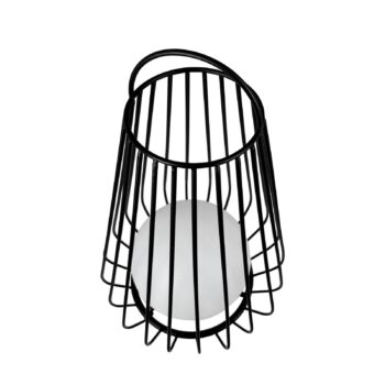 Dyberg Larsen LED dobíjacia stolová lampa Evesham, výška 48 cm