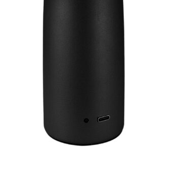 Dyberg Larsen LED dobíjacia stolová lampa Porter, čierna, 16 cm