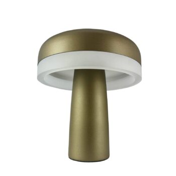 Dyberg Larsen LED dobíjacia stolová lampa Porter, zelená, výška 16 cm