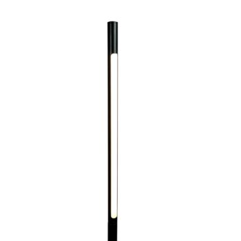 Dyberg Larsen LED stojaca lampa Vagner, čierna, výška 150 cm