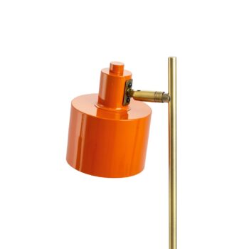 Dyberg Larsen Ocean stolová lampa, oranžová, výška 43 cm, kov