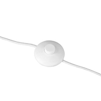 Dyberg Larsen Opus stojacia lampa, matná biela, výška 135 cm, kov