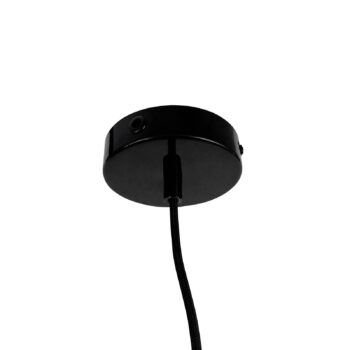 Dyberg Larsen Planet závesná lampa, čierna, Ø 40 cm, kov