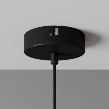 Dyberg Larsen Riflet sklenená závesná lampa, Ø 14 cm