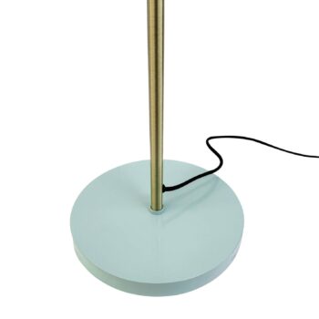 Dyberg Larsen Sleep stojacia lampa, mätovo zelená, výška 165 cm, oceľ