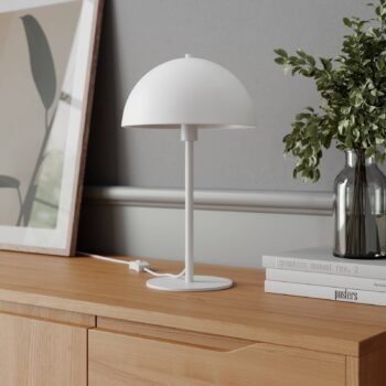 Dyberg Larsen Stockholm stolová lampa 43 cm biela