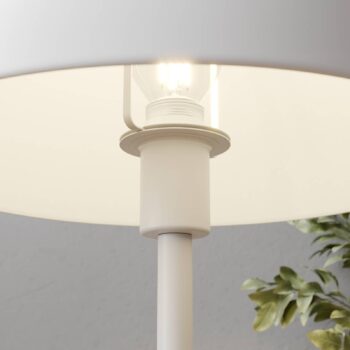 Dyberg Larsen Stockholm stolová lampa 43 cm biela