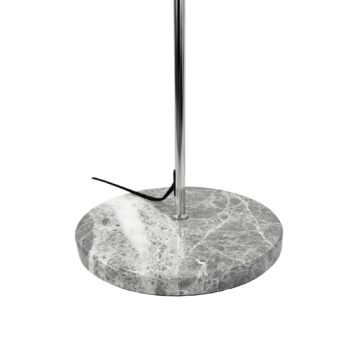 Dyberg Larsen Stojacia lampa Stockholm, výška 143 cm kov/mramor