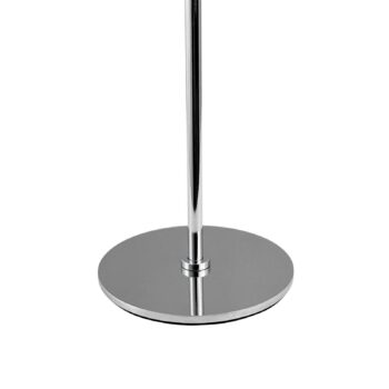 Dyberg Larsen Stolová LED lampa Along, chrómová, 20 cm