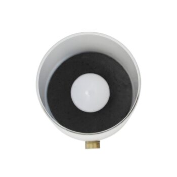 Dyberg Larsen Stolová LED lampa Cozy, výška 20,5 cm, betón