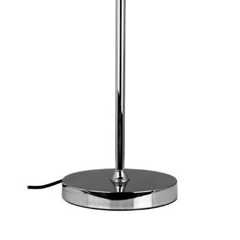 Dyberg Larsen Stolová LED lampa Starlight, chróm, výška 26 cm
