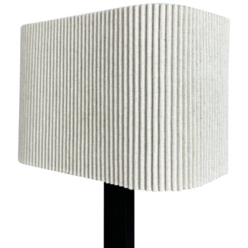 Dyberg Larsen Stolová lampa Calix, prírodná biela, výška 39 cm