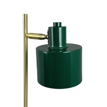 Dyberg Larsen Stolová lampa Ocean, tmavo zelená, výška 43 cm