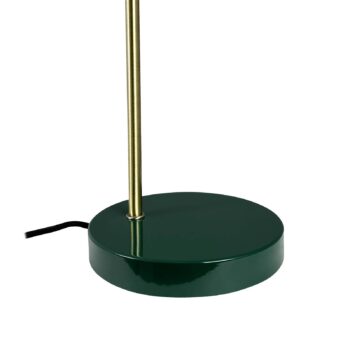 Dyberg Larsen Stolová lampa Ocean, tmavo zelená, výška 43 cm