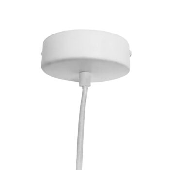 Dyberg Larsen Wum závesná lampa Ø 23 cm biela
