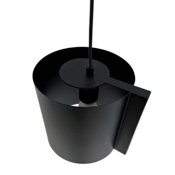 Dyberg Larsen Wum závesná lampa Ø 23 cm čierna matná