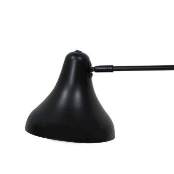 Dyberg Larsen nástenné svietidlo Tokyo, čierne, šírka 20 cm, kov