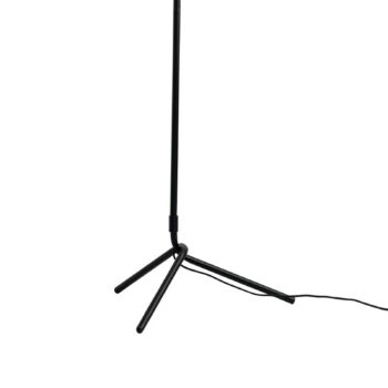 Dyberg Larsen stojacia lampa Tokyo, čierna, výška 155 cm, kov