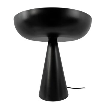 Dyberg Larsen stolová lampa Ava, čierna, kov, výška 35 cm