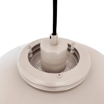 Dyberg Larsen závesná lampa Ejka mini, béžová, Ø 30 cm, kov