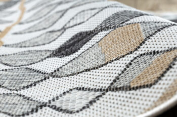 Dywany Łuszczów, AKCIA: 160x220 cm Kusový koberec Cooper Sisal Diamonds 22217 ecru/black – na von aj na doma, šedá, viacfarebná, chodba / predsieň