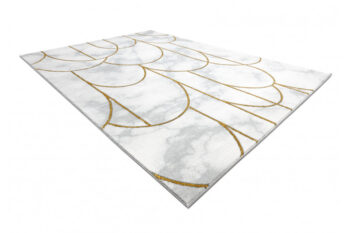 Dywany Łuszczów, AKCIA: 180x270 cm Kusový koberec Emerald 1016 cream and gold, biela, kancelária