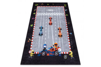 Dywany Łuszczów, AKCIA: 80x150 cm Detský kusový koberec Junior 52108.801 Formula 1, viacfarebná, detská izba