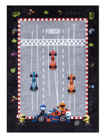 Dywany Łuszczów, AKCIA: 80x150 cm Detský kusový koberec Junior 52108.801 Formula 1, viacfarebná, detská izba