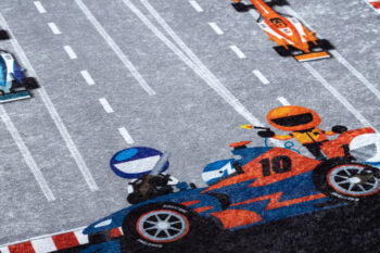 Dywany Łuszczów, AKCIA: 80x150 cm Detský kusový koberec Junior 52108.801 Formula 1, viacfarebná, detská izba