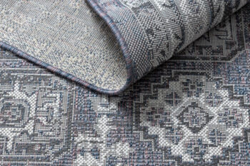 Dywany Łuszczów, AKCIA: 80x150 cm Kusový koberec Sion Sisal Ornament 2832 blue/pink/ecru – na von aj na doma, modrá, ružová, chodba / predsieň