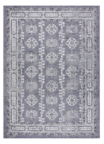 Dywany Łuszczów, AKCIA: 80x150 cm Kusový koberec Sion Sisal Ornament 2832 blue/pink/ecru – na von aj na doma, modrá, ružová, chodba / predsieň