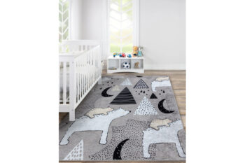 Dywany Łuszczów, Detský kusový koberec Junior 51974.802 Bears grey, 160x220, šedá, detská izba