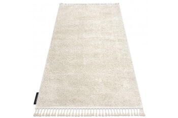 Dywany Łuszczów, Kusový koberec Berber 9000 cream, 180x270, biela, obývacia izba