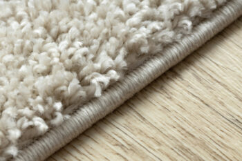 Dywany Łuszczów, Kusový koberec Berber 9000 cream, 180x270, biela, obývacia izba