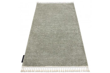 Dywany Łuszczów, Kusový koberec Berber 9000 green, 160x220, zelená, obývacia izba