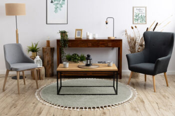 Dywany Łuszczów, Kusový koberec Berber 9000 green kruh, 160x160 (priemer) kruh, zelená, obývacia izba