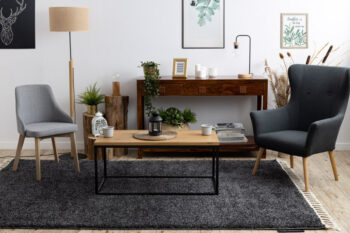 Dywany Łuszczów, Kusový koberec Berber 9000 grey, 180x270, šedá, obývacia izba