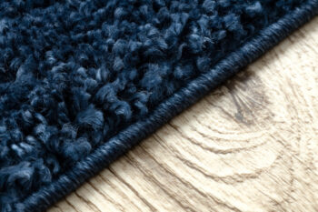 Dywany Łuszczów, Kusový koberec Berber 9000 navy, 160x220, modrá, obývacia izba