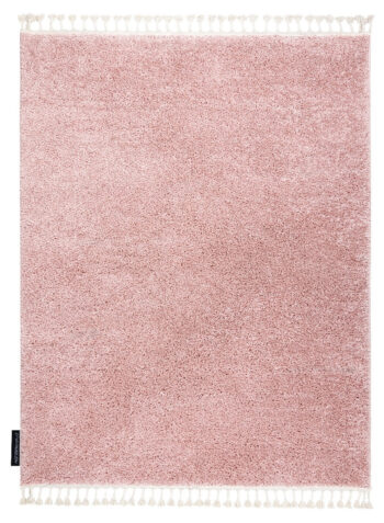 Dywany Łuszczów, Kusový koberec Berber 9000 pink, 200x290, ružová, obývacia izba